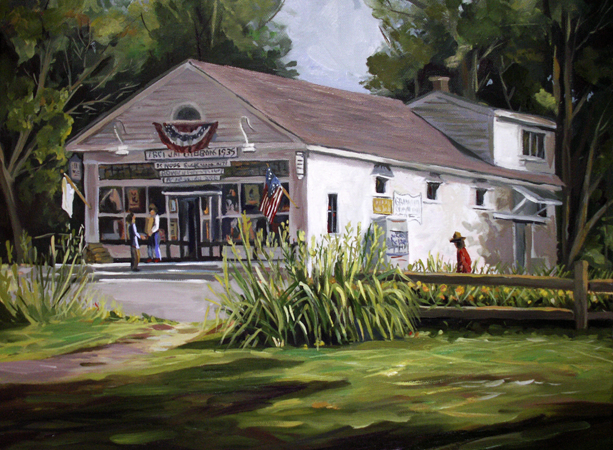 The Granville Country Store, Oil on Canvas, 20 x 16 (sold) The Granville Country Store, Oil on Canvas, 20 x 16 (sold)
