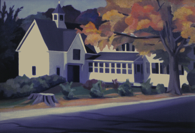 Farmhouse in Autumn, Oil on Canvas, 26 x 18 (sold) Farmhouse in Autumn, Oil on Canvas, 26 x 18 (sold)