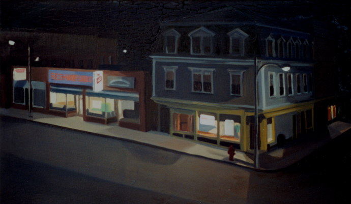 Stoneham Square, Oil on Canvas, 24 x 36, (sold) Stoneham Square, Oil on Canvas, 24 x 36, (sold)