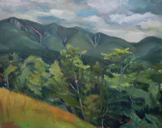 Mount Hancock, Oil on Canvas, 20 x 16 Mount Hancock, Oil on Canvas, 20 x 16