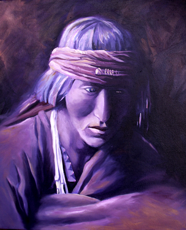 Medicine Man, Oil on Canvas, 16 x 20 (sold) Medicine Man, Oil on Canvas, 16 x 20 (sold)