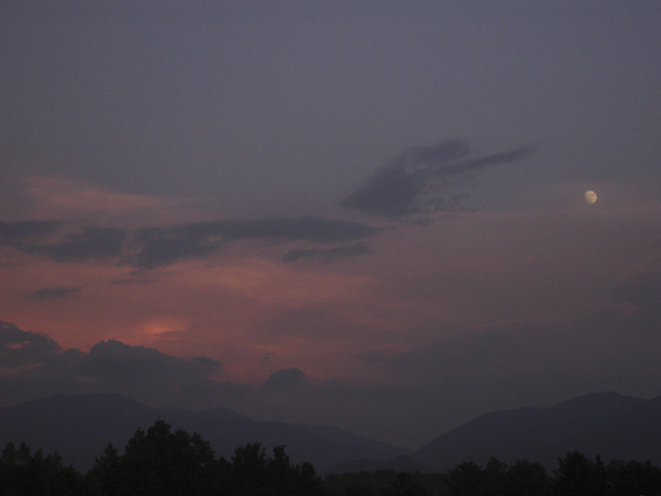 Skyline in Franconia, New Hampshire