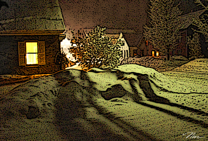 Shadows of Winter’s Night, Reading, Vermont Shadows of Winter’s Night, Reading, Vermont