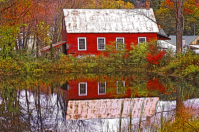The Old Mill House, Reading, Vermont The Old Mill House, Reading, Vermont
