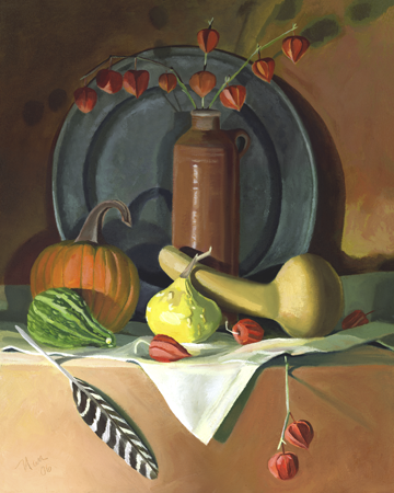 Autumn Still Life, Oil on Canvas, 13 x 16 Autumn Still Life, Oil on Canvas, 13 x 16